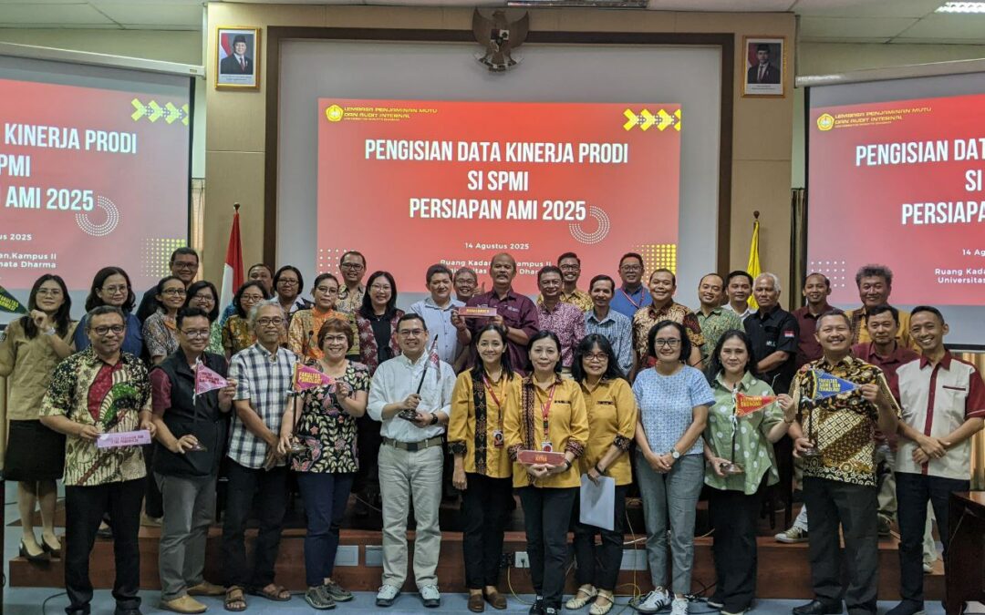 Lokakarya Pengisian Data Kinerja Prodi di SI SPMI untuk Persiapan AMI 2025 Universitas Sanata Dharma