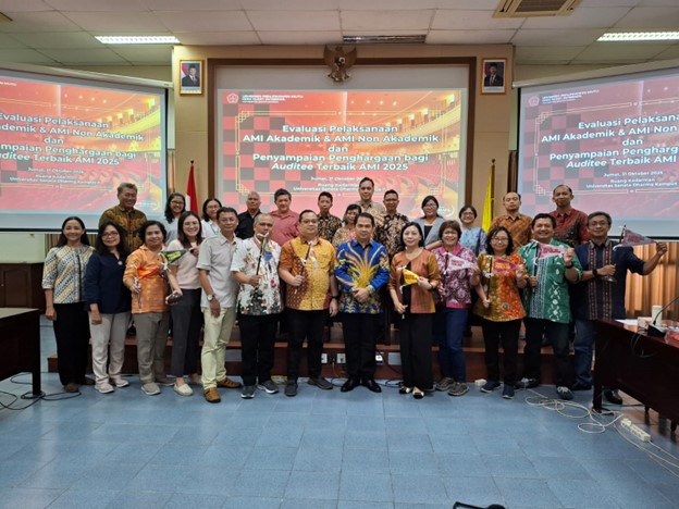 Universitas Sanata Dharma Gelar Evaluasi Pelaksanaan AMI Akademik dan Non-Akademik dan Penyampaian Penghargaan bagi Auditee Terbaik AMI 2025