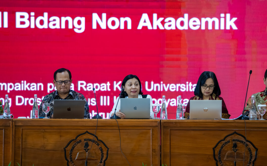 Sosialisasi SPMI Akademik dan Non Akademik dalam Rapat Kerja Universitas