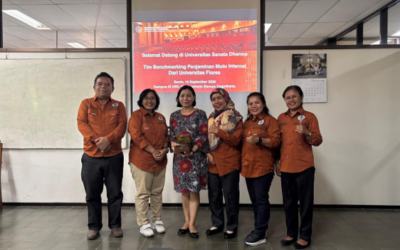 Badan Penjamin Mutu Universitas Flores Lakukan Benchmarking Penjaminan Mutu ke LPMAI Universitas Sanata Dharma